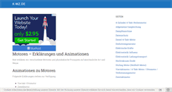 Desktop Screenshot of k-wz.de