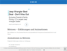 Tablet Screenshot of k-wz.de